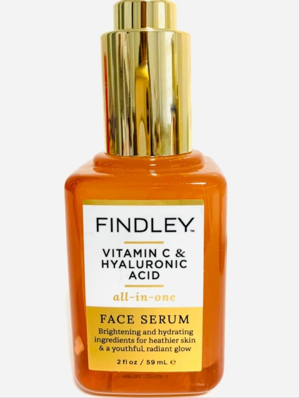 Findley Vitamin C & Hyaluronic Acid All In One Facial Serum. NIB. Unisex.